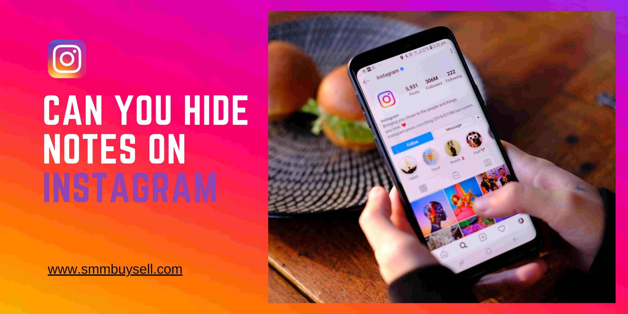 Can You Hide Notes On Instagram