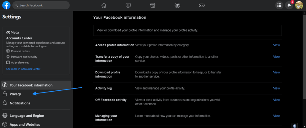 how to make your facebook public?