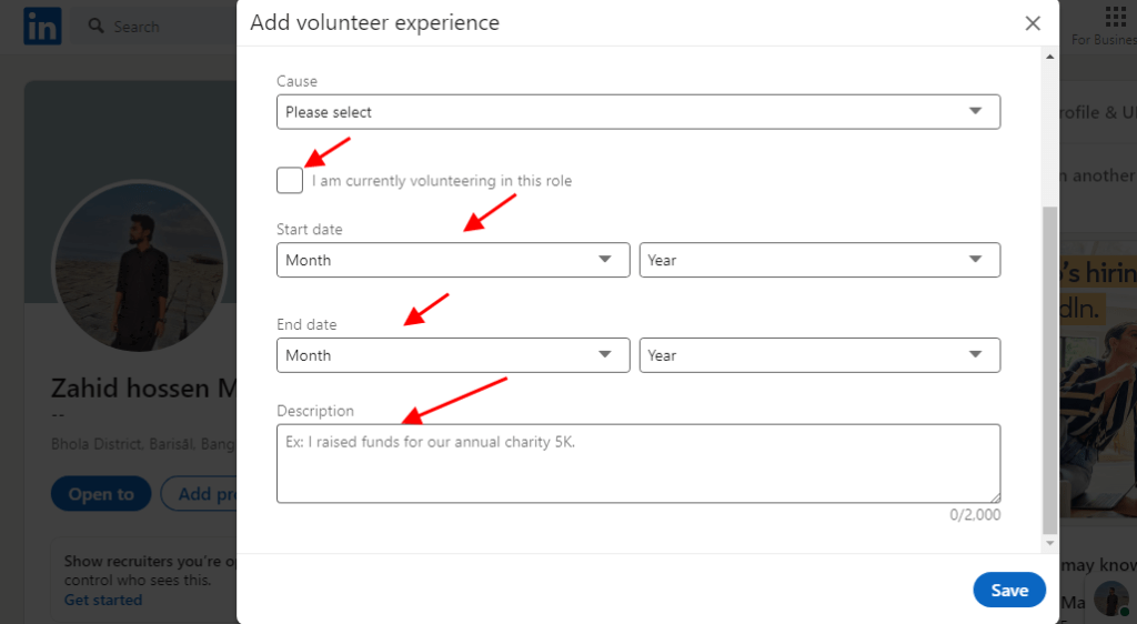 how to list board membership on linkedin