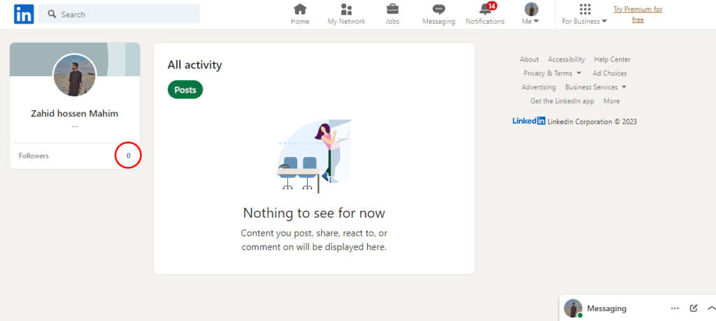 how to see my followers on linkedin