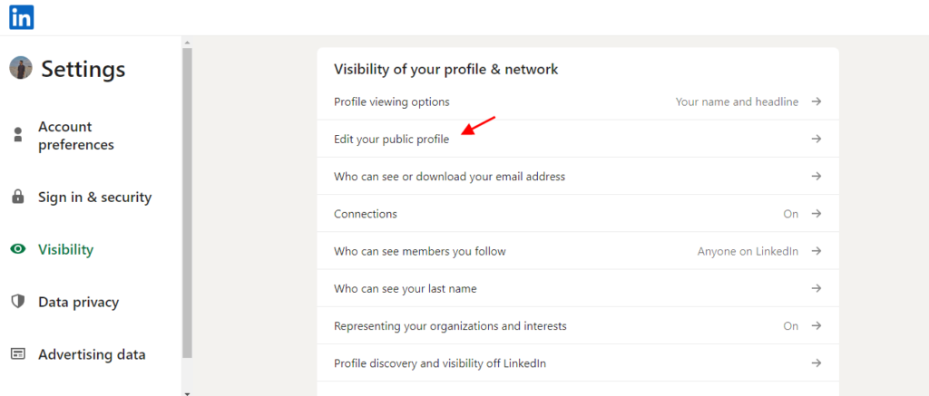 how to make your linkedin profile visible to recruiters only