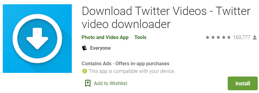 download private twitter video