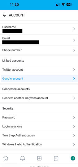 how to link twitter to onlyfans for verification