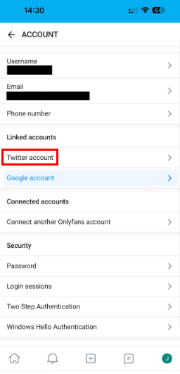 how to link twitter to onlyfans for verification