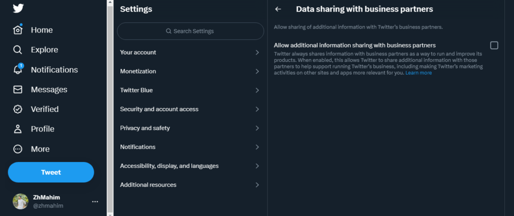 how to turn off suggested topics on twitter