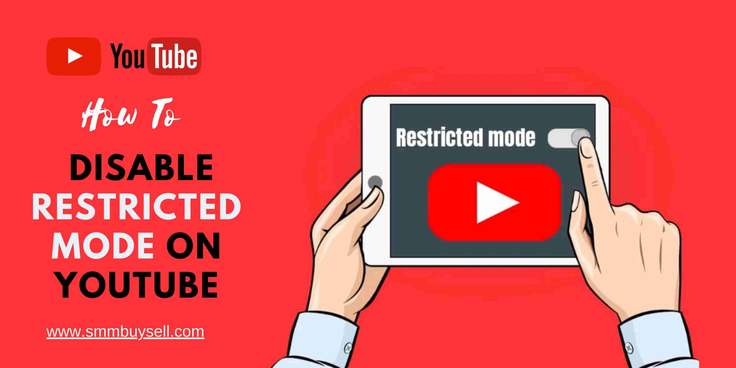 How To Disable Restricted Mode On YouTube